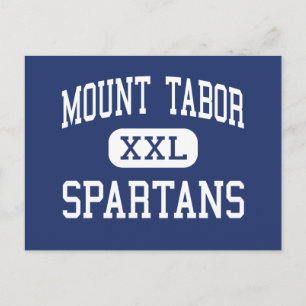 Mount Tabor - Spartans - Hoch über Winston Salem Postkarte