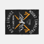 Mount Tamalpais Hiking Marin County California Fleecedecke (Vorderseite (Horizontal))