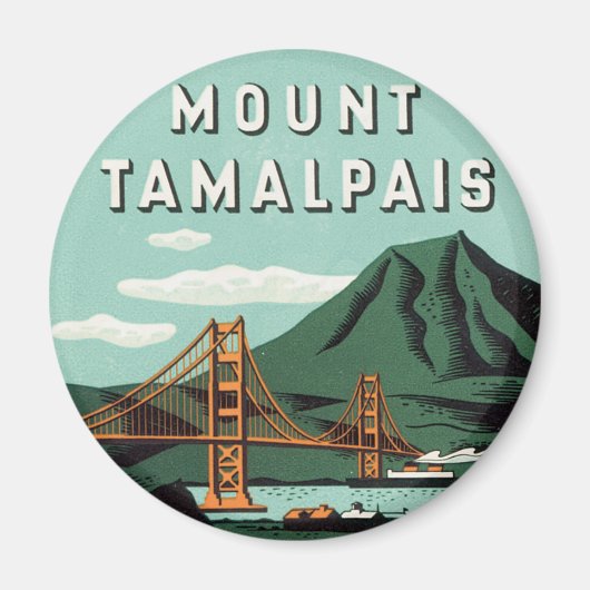 Mount Tamalpais Magnet (Vorne)