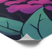 Mount Taranaki Poster (Ecke)