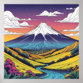 Mount Taranaki Poster (Vorne)
