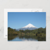 Mount Taranaki Postkarte (Vorne/Hinten)