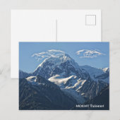 Mount Tasman Neuseeland Postkarte (Vorne/Hinten)