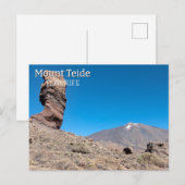 Mount Teide Teneriffa Landschaft Postkarte (Vorne/Hinten)