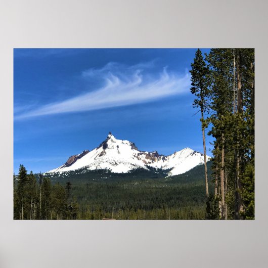 Mount Thielsen, Oregon Poster (Vorne)