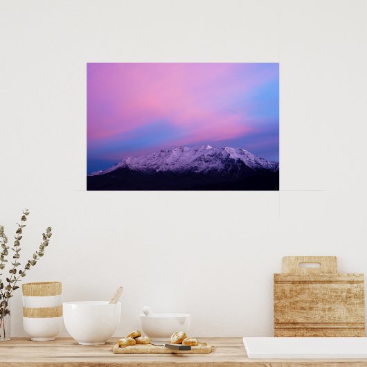 Mount Timpanogos Poster (Küche)