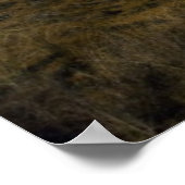 Mount Tongariro und Monte Ngauruhoe Poster (Ecke)