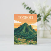 Mount Tonkoui Elfenbeinküste Postkarte (Stehend Vorderseite)