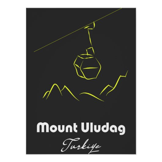 Mount Uludag Turkiye Poster (Vorderseite)