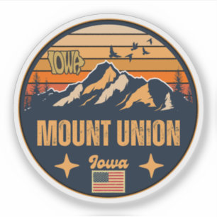 Mount Union, Iowa Aufkleber