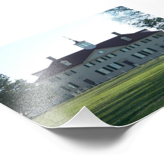 Mount Vernon Fotodruck (Ecke)