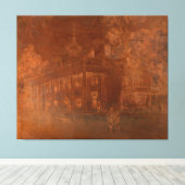 Mount Vernon Leinwanddruck (Insitu (Holzboden))
