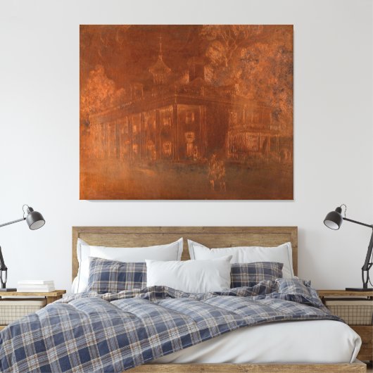 Mount Vernon Leinwanddruck (Insitu (Schlafzimmer))
