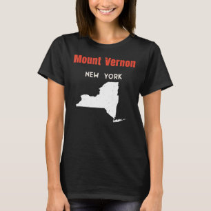 Mount Vernon New York USA Staat America Travel New T-Shirt