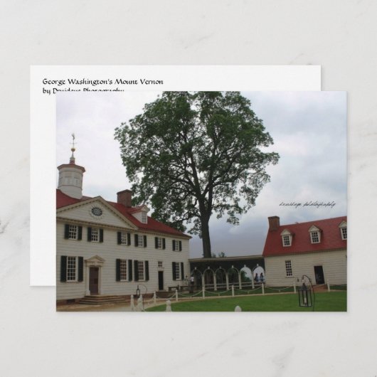 Mount Vernon Postcard Postkarte (Vorne/Hinten)