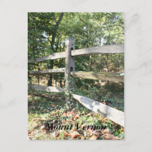 Mount Vernon Postkarte