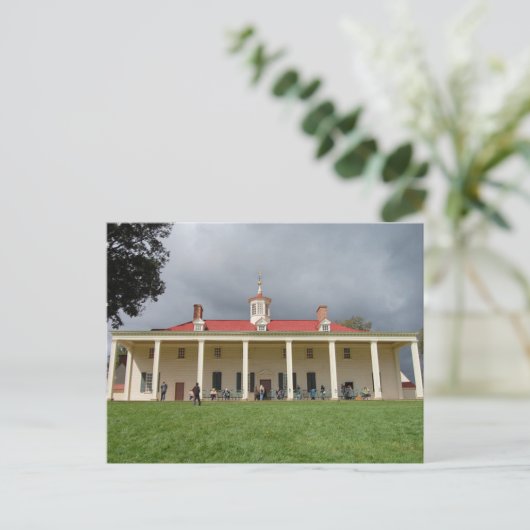 Mount Vernon Postkarte (Stehend Vorderseite)