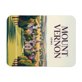Mount Vernon USA wird zu Magnet (Horizontal)
