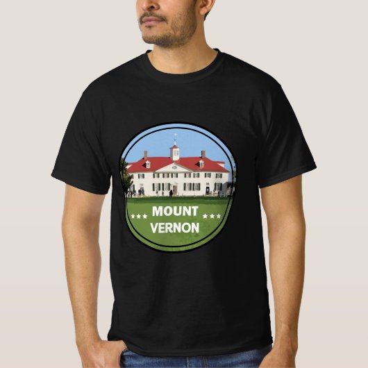 Mount vernon Washington T-Shirt (Vorderseite)