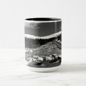 Mount Washington Cog Bahnhof vom Bahnhof Waumbek Tasse (Zentrum)