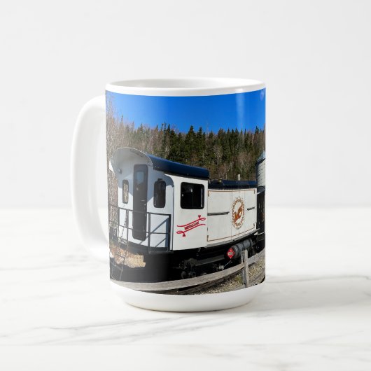 Mount Washington Cog Railway Kaffeetasse (Vorderseite Links)