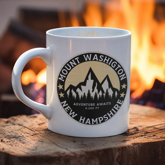 Mount Washington Forest Landscape Kaffeetasse