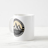 Mount Washington Forest Landscape Kaffeetasse (Vorderseite Links)