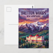 Mount Washington Hotel USA becomes Postkarte (Vorne/Hinten)