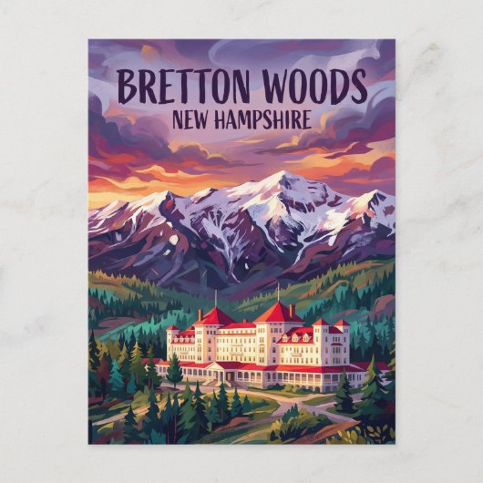 Mount Washington Hotel USA becomes Postkarte (Vorderseite)