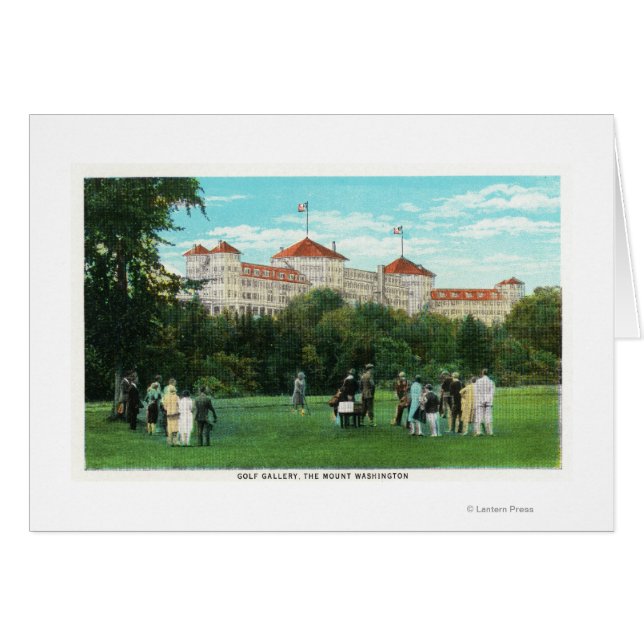 Mount Washington Hotel View Golf Gallery (Vorderseite (Horizontal))