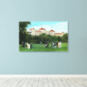 Mount Washington Hotel View Golf Gallery Leinwanddruck (Insitu (Holzboden))