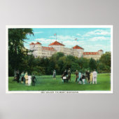 Mount Washington Hotel View Golf Gallery Poster (Vorne)