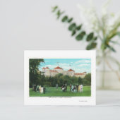 Mount Washington Hotel View Golf Gallery Postkarte (Stehend Vorderseite)