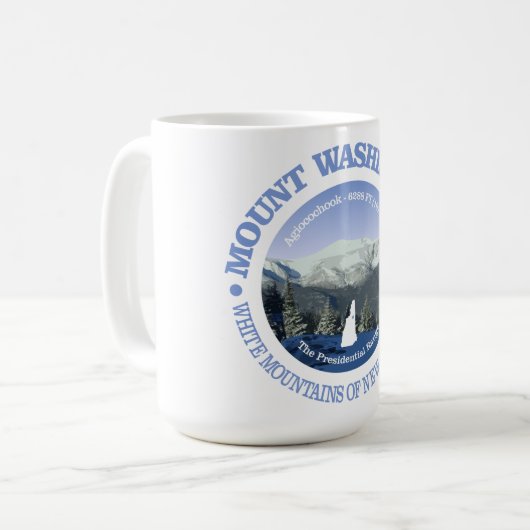 Mount Washington Kaffeetasse (Vorderseite Links)