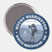 Mount Washington Magnet (Vorderseite/Rückseite)