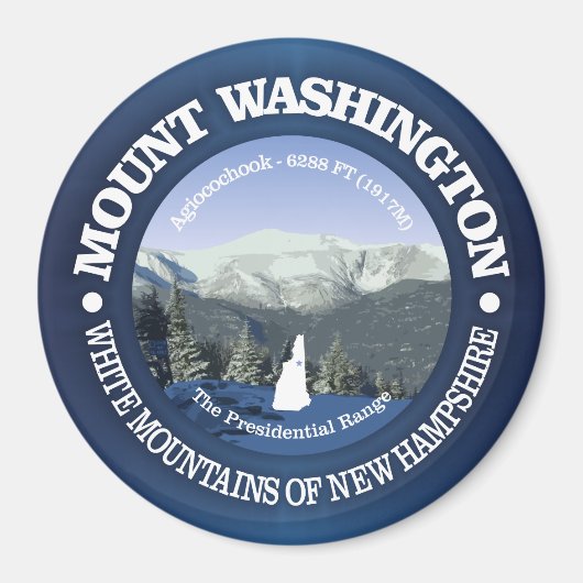 Mount Washington Magnet (Vorne)