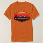 Mount Washington New Hampshire Appalachian Trail M T-Shirt (Design vorne)