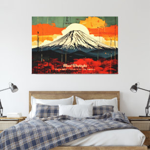 Mount Washington New Hampshire Home-Wandkunst-Deko Leinwanddruck