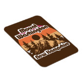 Mount Washington New Hampshire Magnet (Rechte Seite)