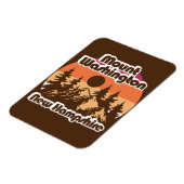 Mount Washington New Hampshire Magnet (Linke Seite)