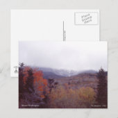 Mount Washington New Hampshire Postkarte (Vorne/Hinten)