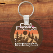 Mount Washington New Hampshire Schlüsselanhänger (Vorderseite)
