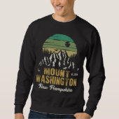Mount Washington New Hampshire Sweatshirt (Vorderseite)