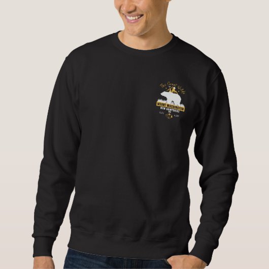 Mount Washington New Hampshire - White Mountains Sweatshirt (Vorderseite)