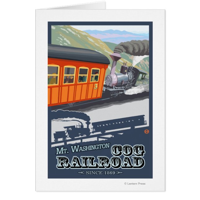 Mount Washington, New HampshireCog Railroad (Vorne)