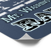 Mount Washington, New HampshireCog Railroad Poster (Ecke)