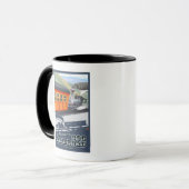 Mount Washington, New HampshireCog Railroad Tasse (Vorderseite Links)