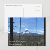 Mount Washington, Oregon Postkarte (Vorne/Hinten)