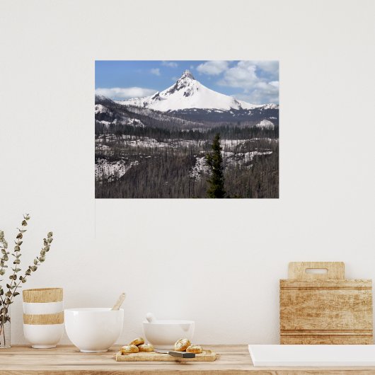 Mount Washington Poster (Küche)
