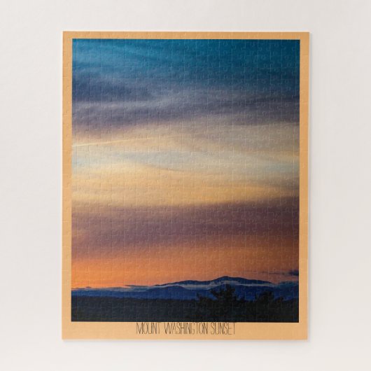 Mount Washington Sunset Puzzle (Vertikal)